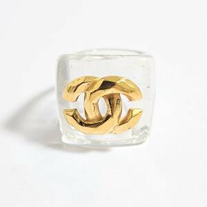 CHANEL Chanel кольцо кольцо здесь Mark размер 14