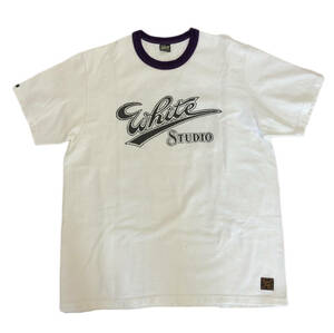 【美品】Deluxe Wear デラックスウェア DXT-2204 DXT-Tシャツ XL 丸首 WHT コットン100％ メンズ シャツ 半袖