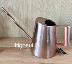 *[ unused ] iron metal Joe ro1.1L copper copper watering can . rain . gardening retro stylish antique manner 