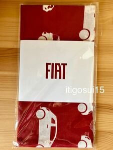 ★【未使用】フィアット FIAT★手拭い てぬぐい 500 トポ★ノベルティ★非売品