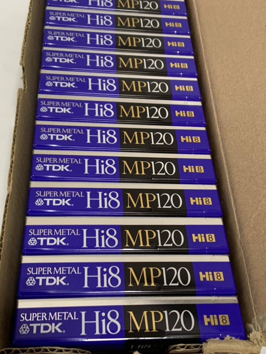 新品 TDK Hi8 MP120 スーパーメタル P6-120HMPG 15本セット 162j2400