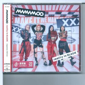 ♪CD MAMAMOO(ママム) reality in BLACK Japanese Edition (通常盤)