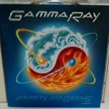 GAMMA RAY「INSANITY AND GENIUS」国内盤_画像1