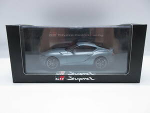 1/30 トヨタ 新型スープラ GRスープラ　Supra 2019 最新モデル 非売品 カラーサンプル ミニカー　マットストームグレーメタリック