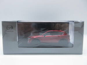 1/43 マツダ 新型CX-5 2021　ディーラー特注 カラーサンプル　ミニカー　ソウルレッドクリスタルメタリック