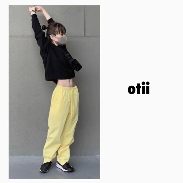 otii オティ　ストレッチジップパンツ オリジナルストレッチイージーパンツ