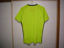 アディダス 16-17年ドイツ代表adizeroユニフォームシャツ黄緑 Mサイズ_画像2