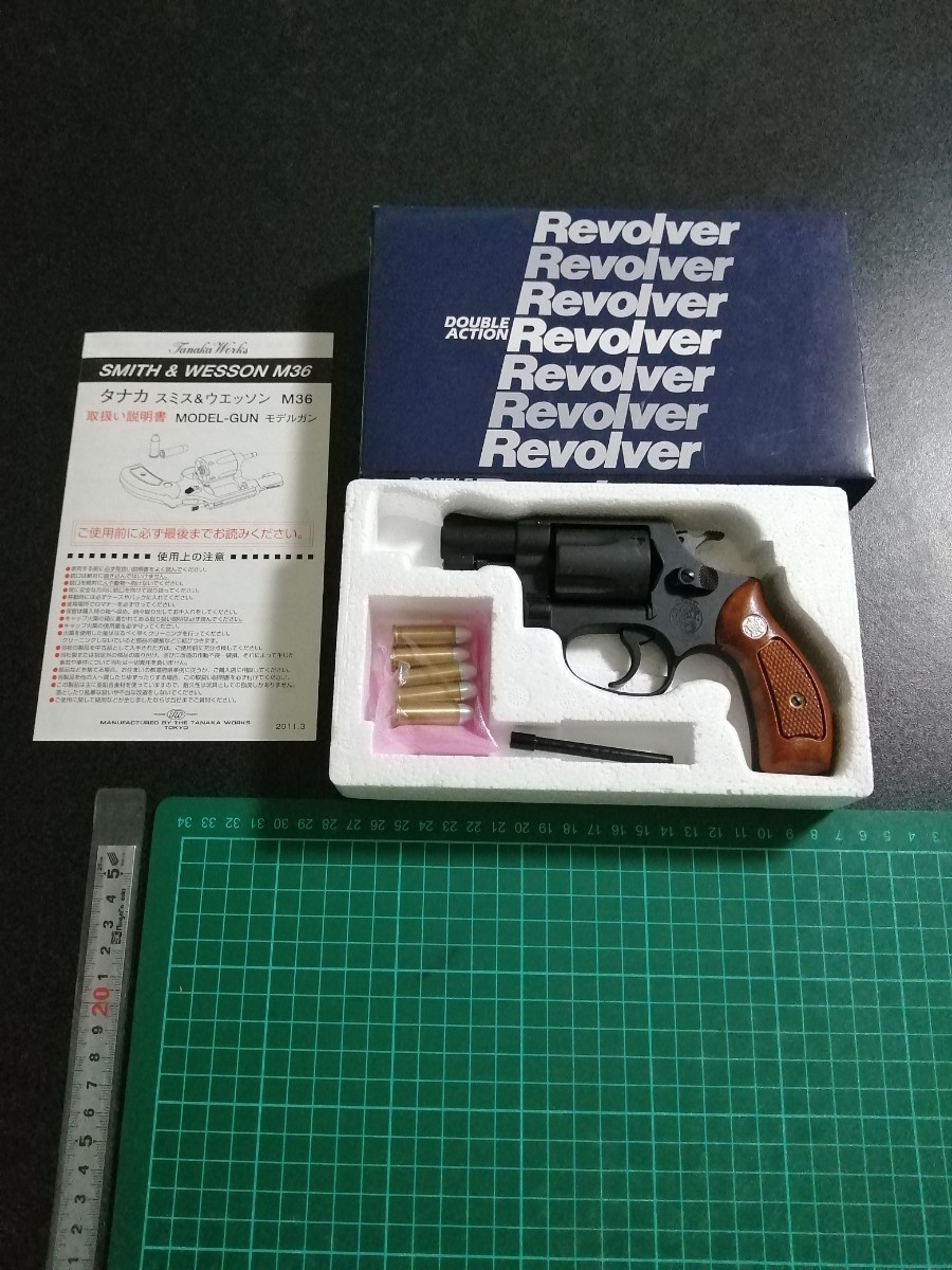 保障できる M2 モデルガン モデルガン タナカ S&W M36 未発火 未発火