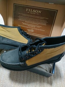 新品 定価27500 SEBAGO FILSON ティンクロス モックブーツ レザー ブラック 26.5cm US8.5 モカシン セバゴ フィルソン 別注 限定モデル