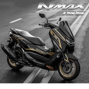 グラフィック デカール ステッカー 車体用 / ヤマハ Yamaha NMAX 155 / ゴールド グラフィック キット G.selection