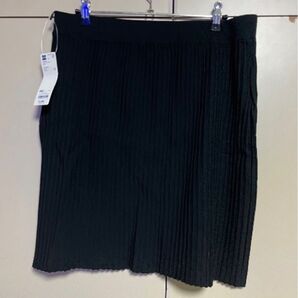 GU ニットミニスカートYG+E XXL 大きいサイズ ジーユー