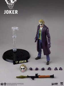 Fondjoy DC Comic 1/9 Action Рис. 19.5 см Бэтмен: Joker ABS/PVC/сплав Новые нераскрытые зарубежные продукты (inact Hotstoys)