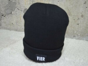 ヴィーア・アントワープ　VIER Antwerp　ボックスロゴ　ビーニー　ニットキャップ　帽子　Watch　Knit　Cap C5220