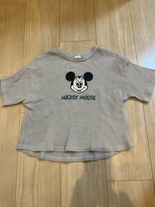 送料無料●Disney コラボTシャツ　ミッキー　ディズニー●