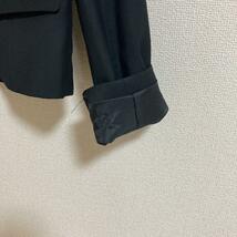 GLASS LIPPER M テーラードジャケット　レディーススーツ ブラック フォーマル オフィス _画像8