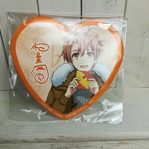 ◆送料無料◆ IDOLiSH7 PinBack button Mitsuki Izumi アイドリッシュセブン ハート型 ビッグ 缶バッジ 和泉三月 缶バッチ バッヂ アイナナ