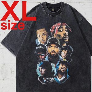 2PAC　West Side　ウェッサイ　ラップ　Tシャツ　ブラック　XLサイズ