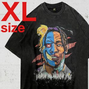 【激レア】トラヴィス　TRAVIS SCOTT　アートTシャツ　ブラック　XL