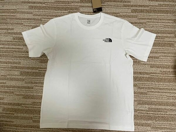 ノースフェイス 半袖Tシャツ メンズ 2XL ホワイト