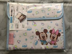 < new goods * unused > Disney bellows type .. pocketbook case baby Mickey baby minnie 