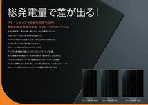 【新品送料無料】 影に強い!! GWSOLAR 130W 太陽光パネル 変換効率19% 全並列ソーラーパネル【12V充電: 電圧18.5V/電流 7.03A】_画像4