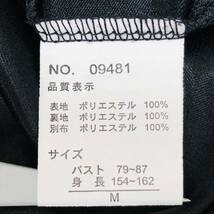 a01509 美品 PQ チュニック 半袖 薄手 裏地あり 上品 大人ガーリー 黒 白 水玉 ドット柄 レディース 華やか エレガントガーリーチック_画像9