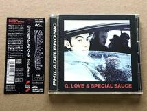 [CD] G・ラヴ&スペシャル・ソース / フィラデルフォニック 国内盤 帯付 ボーナストラックあり　G.Love & Special Sauce　PHILADELPHONIC_画像1