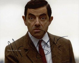 ミスター　ビーン　Mr. Bean Rowan Atkinson 　ローワン・アトキンソン サイン フォト