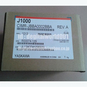 新品【代引★Ｔ番号領収書★税込 東京発】YASKAWA / 安川電機 CIMR-JBBA0002BBA インバーター【６ヶ月保証】