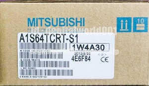 新品【代引★Ｔ番号領収書★税込 東京発】MITSUBISHI/三菱 A1S64TCRT-S1 温度調節ユニット【６ヶ月保証】