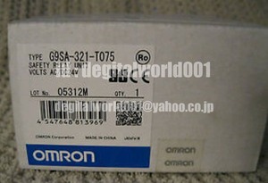 新品【代引★Ｔ番号領収書★税込 東京発】OMRON セーフティコントローラ G9SA-321-T075 DC24 【６ヶ月保証】