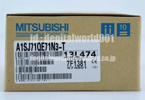 新品【代引★Ｔ番号領収書★税込 東京発】MITSUBISHI/三菱 A1SJ71QE71N3-T Ethernetインタフェースユニット【６ヶ月保証】