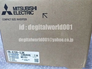 新品【Ｔ番号領収書★税込★東京発】MITSUBISHI/三菱電機 インバーターFR-E720-2.2kw【６ヶ月保証】