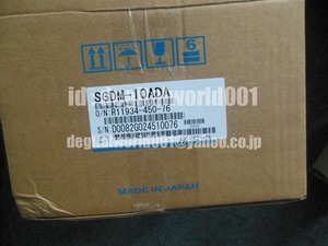 新品【代引★Ｔ番号領収書★税込 東京発】YASKAWA / 安川電機 SGDM-10ADA サーボモーター【６ヶ月保証】