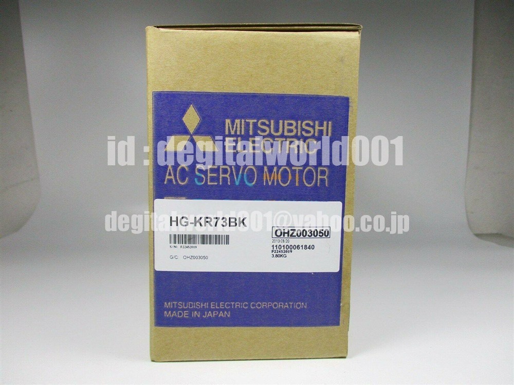 新品 三菱電機 MITSUBISHI HG-KRシリーズ サーボモーター HG-KR73BK 6