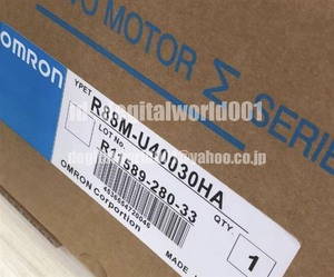 新品【代引★Ｔ番号領収書★税込 東京発】OMRON/オムロン サーボモータ R88M-U40030HA【６ヶ月保証】