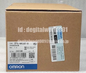 新品【代引★Ｔ番号領収書★税込 東京発】オムロン OMRON CP1E-N40SDT-D ユニット【６ヶ月保証】