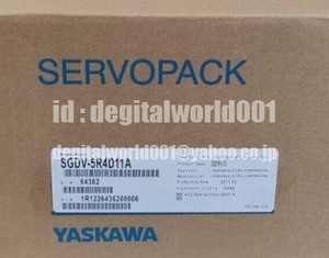 新品【代引★Ｔ番号領収書★税込 東京発】YASKAWA / 安川電機 SGDV-5R4D11A サーボドライブ【６ヶ月保証】