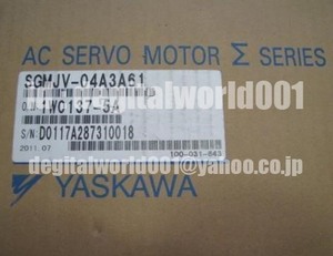 新品【代引★Ｔ番号領収書★税込 東京発】YASKAWA / 安川電機 SGMJV-04A3A61 サーボモーター【６ヶ月保証】