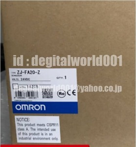 新品【代引★Ｔ番号領収書★税込 東京発】OMRON/オムロン ZJ-FA20-Z イオナイザ【６ヶ月保証】