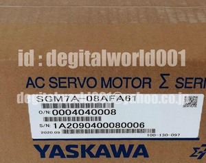 新品【代引★Ｔ番号領収書★税込 東京発】YASKAWA / 安川電機 SGM7A-08AFA61 サーボモーター【６ヶ月保証】