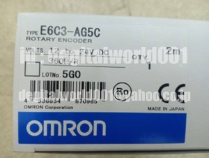 新品【代引★Ｔ番号領収書★税込 東京発】OMRON/オムロン ロータリーエンコーダ　E6C3-AG5C　1024P/R　2M【６ヶ月保証】