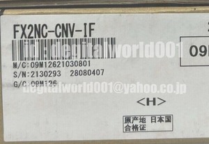 新品【東京発★Ｔ番号領収書★税込】MITSUBISHI 三菱 シーケンサ FX2NC-CNV-IF シーケンサー【６ヶ月保証】