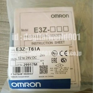 新品【Ｔ番号領収書★税込★東京発】10個入りセット OMRON 　オムロン　アンプ内蔵形光電センサ E3Z-T61A【６ヶ月保証】