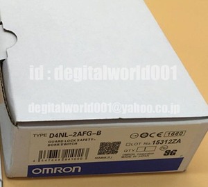 新品【代引★Ｔ番号領収書★税込 東京発】OMRON D4NL-2AFG-B 小形電磁ロック セーフティドアスイッチ【６ヶ月保証】