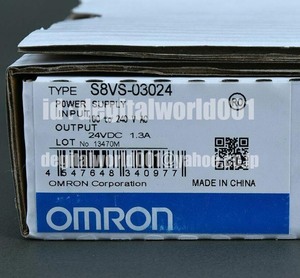 新品【Ｔ番号領収書★税込★東京発】OMRON スイッチング・パワーサプライ S8VS-03024【６ヶ月保証】