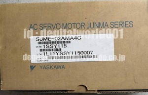 新品【代引★Ｔ番号領収書★税込 東京発】YASKAWA / 安川電機 SJME-02AMA4C サーボモーター【６ヶ月保証】