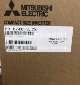 新品【Ｔ番号領収書★税込★東京発】三菱電機 MITSUBISHI FREQROL-Dシリーズ インバータ FR-E740-3.7K【６ヶ月保証】