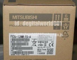 新品【代引★Ｔ番号領収書★税込 東京発】三菱シーケンサー FX3U-128MR/ES-A【６ヶ月保証】