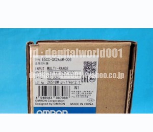 新品【東京発★Ｔ番号領収書★税込】OMRON 温度調節器 E5CC-QX2ASM-006【６ヶ月保証】